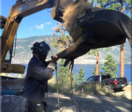Penguin Welding: mobile welder, mobile welding, Rocky Mountain House