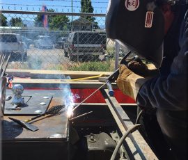 Penguin Welding: mobile welder, mobile welding, Rocky Mountain House